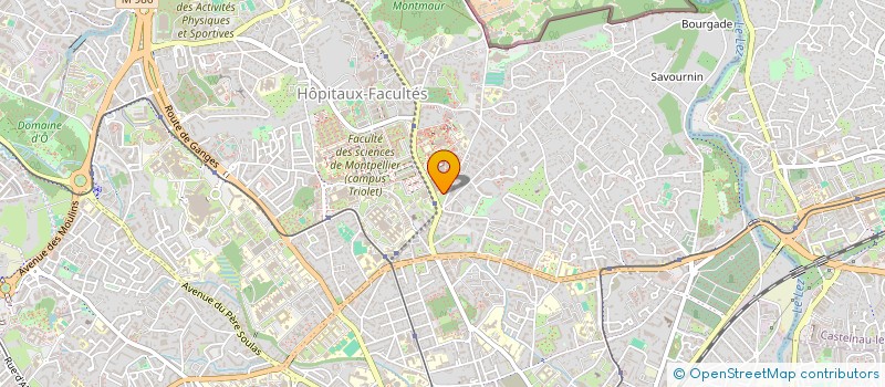 localisation de l'entreprise MADAME NESSRINE MOKRANE à MONTPELLIER
