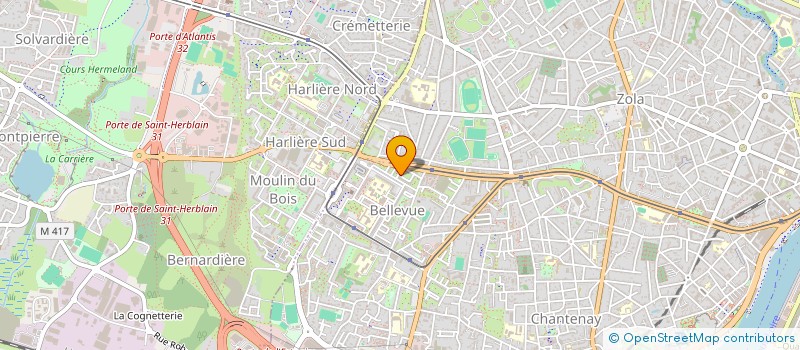 localisation de l'entreprise MADAME NESTA SACKO à NANTES
