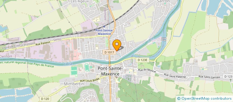 localisation de l'entreprise MADAME NETCHANOK WONGKHAM à PONT-SAINTE-MAXENCE