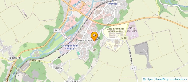 localisation de l'entreprise MADAME NETTI ANKRAH  PROVINS