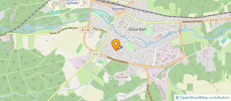 localisation de l'entreprise MADAME NEURILENE BEZERRA VALENTIM  DOURDAN