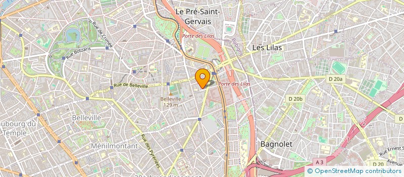 localisation de l'entreprise MADAME NEUSA HELENA CABRAL LOPES  PARIS