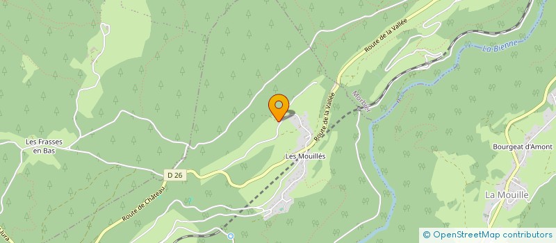 localisation de l'entreprise MADAME NEUZA GUERRA FERRAO  LONGCHAUMOIS