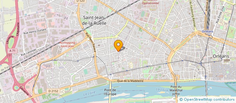 localisation de l'entreprise MADAME NEVE JUBAULT à ORLEANS