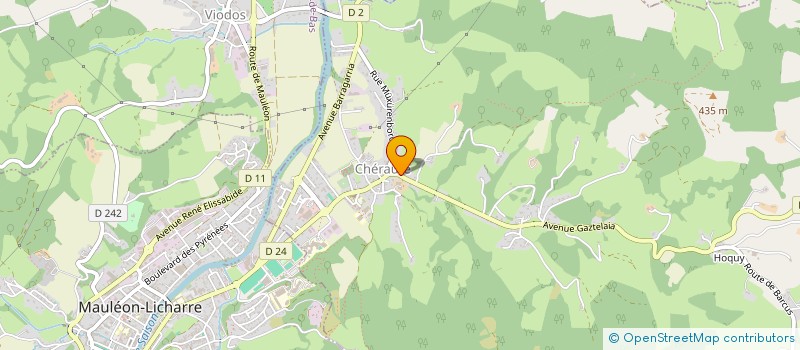 localisation de l'entreprise MADAME NEVENA NEVENA DONEVA  VIODOS-ABENSE-DE-BAS