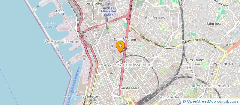 localisation de l'entreprise MADAME NEVINE CHELDA à MARSEILLE