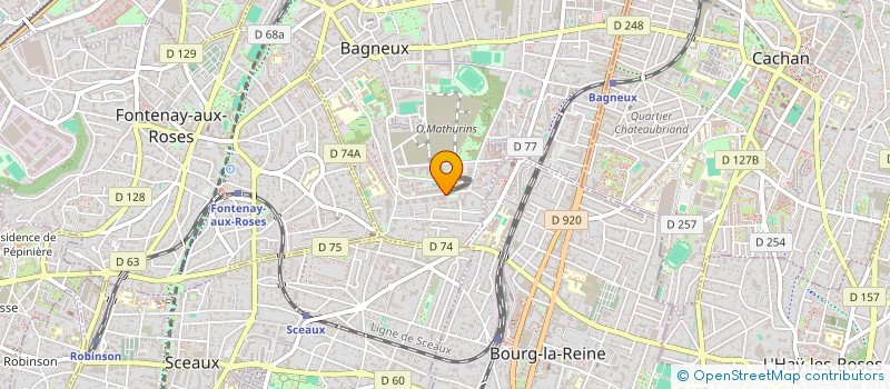 localisation de l'entreprise MADAME NEVINE HACHEM à BAGNEUX