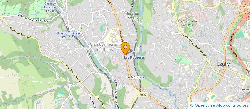 localisation de l'entreprise MADAME NEYLA DEBBABI  CHARBONNIERES-LES-BAINS