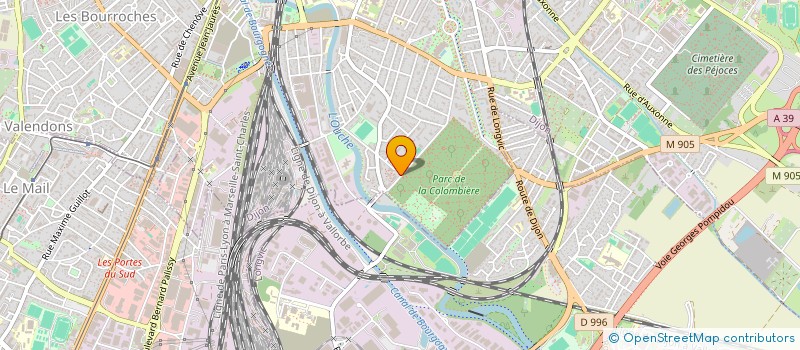 localisation de l'entreprise MADAME NEZHA BAHAMMOU  DIJON