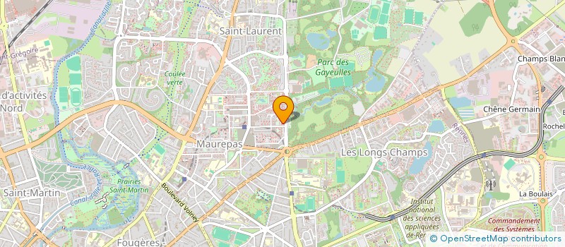 localisation de l'entreprise MADAME NEZHA BASSAOUI  RENNES