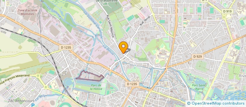 localisation de l'entreprise MADAME NEZHA BENDADA  AMIENS