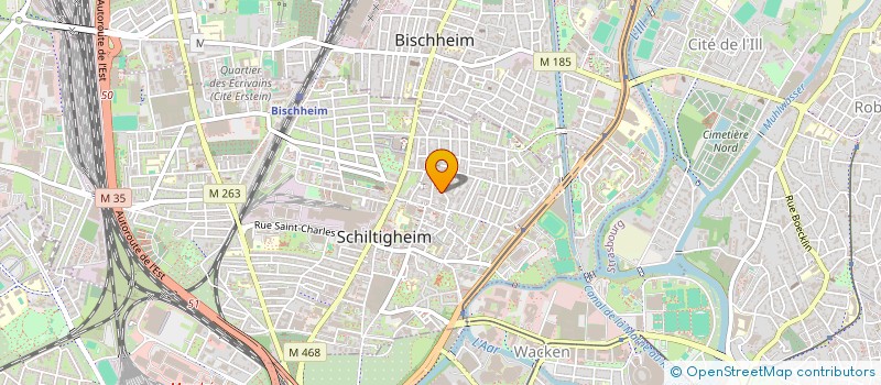 localisation de l'entreprise MADAME NEZHA EL ATIFI  SCHILTIGHEIM