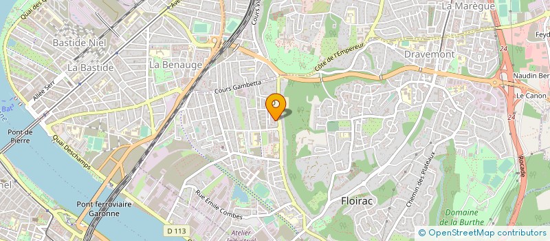 localisation de l'entreprise MADAME NEZHA EL GHANNAMI  FLOIRAC