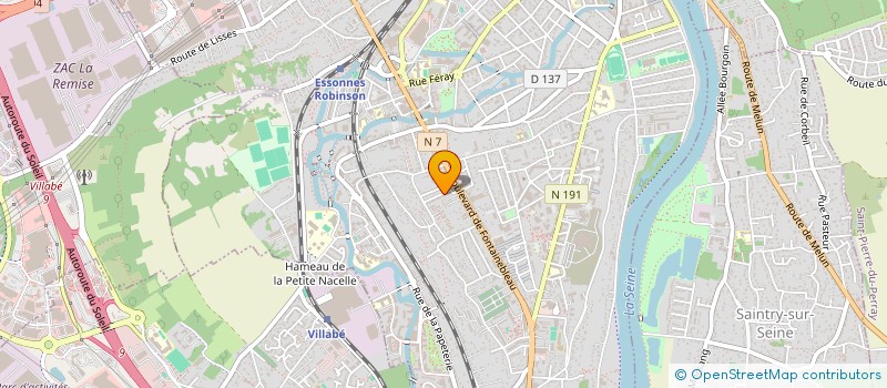 localisation de l'entreprise MADAME NEZHA MANSOURI à CORBEIL-ESSONNES