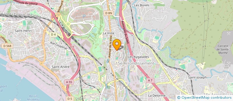 localisation de l'entreprise MADAME NEZIED ISSAD à MARSEILLE