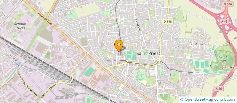 localisation de l'entreprise MADAME NEZIHA OZLU  SAINT-PRIEST