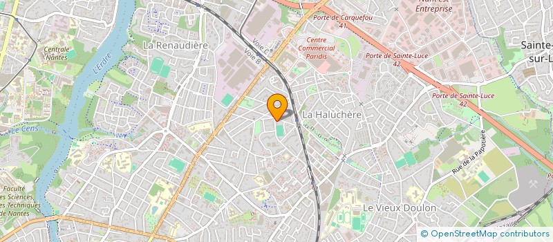 localisation de l'entreprise MADAME NFALY CISSE à NANTES