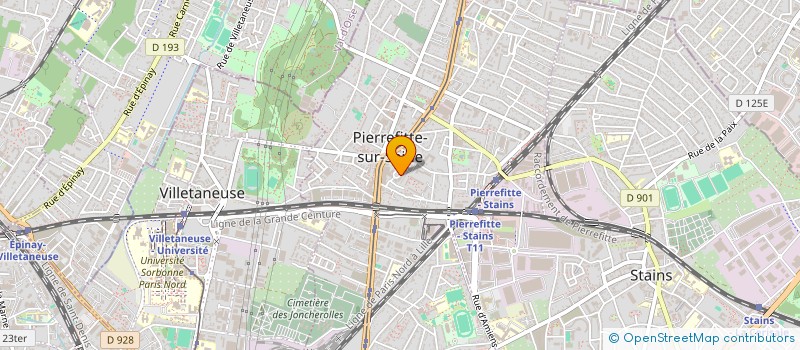 localisation de l'entreprise MADAME NGAHAN ALEXANDRIE TETO à PIERREFITTE-SUR-SEINE