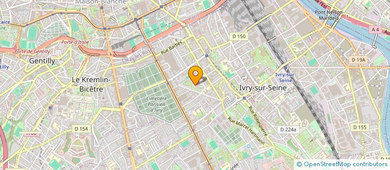 localisation de l'entreprise MADAME NGO RUTH  IVRY-SUR-SEINE