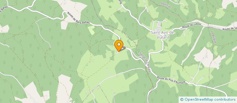 localisation de l'entreprise MADAME NGOC HUYEN PHAM THI  VAL DE LOUYRE ET CAUDEAU