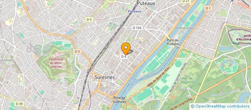 localisation de l'entreprise MADAME NGOC LINH VU à SURESNES