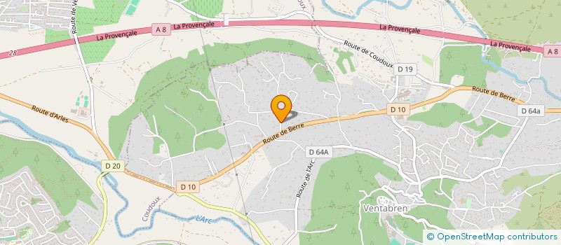 localisation de l'entreprise MADAME NGOC MICHELLE HUYNH  VENTABREN