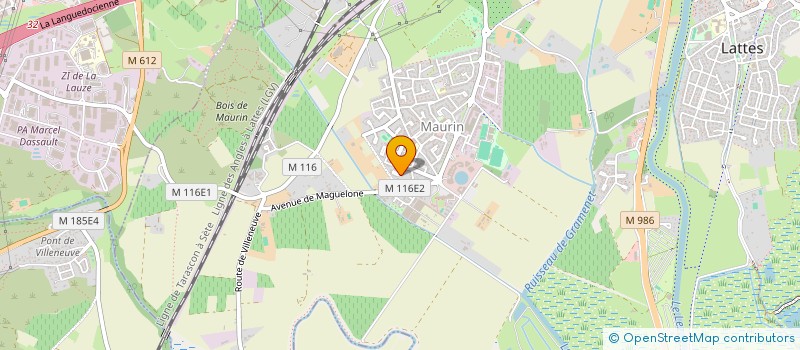 localisation de l'entreprise MADAME NGOC NGUYEN à LATTES