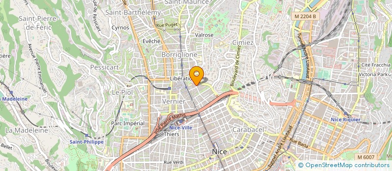 localisation de l'entreprise MADAME NGOC PHAM à NICE