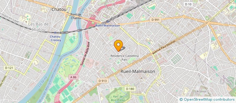 localisation de l'entreprise MADAME NGOC ROUBIN à RUEIL-MALMAISON