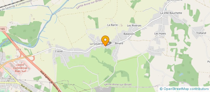 localisation de l'entreprise MADAME NGOC TRUONG  SAINTE-ANNE-SUR-BRIVET