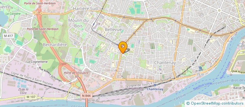 localisation de l'entreprise MADAME NGONE DIOP à NANTES