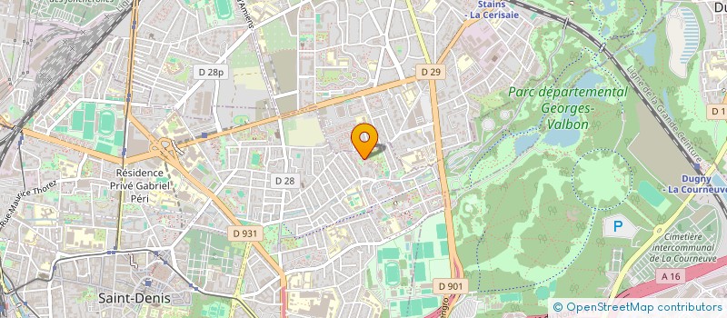 localisation de l'entreprise MADAME NGOUNDO FOFANA  SAINT-DENIS