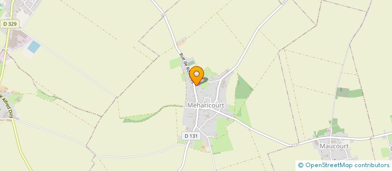 localisation de l'entreprise MADAME NGUESSAN KOUADIO  MEHARICOURT