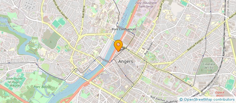 localisation de l'entreprise MADAME NGUYEN TRAN à ANGERS