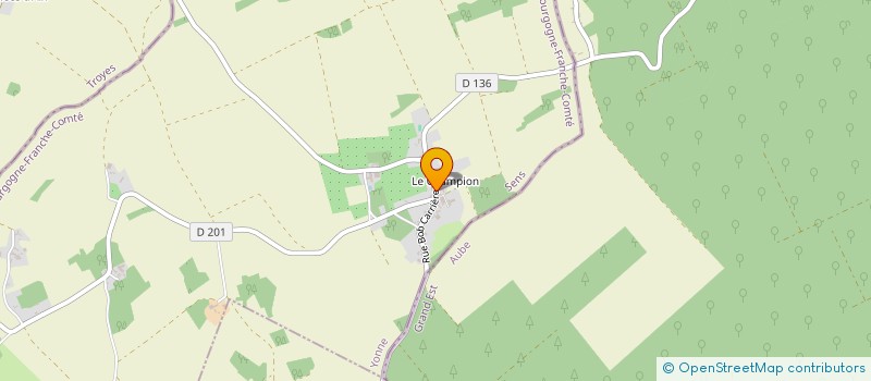 localisation de l'entreprise MADAME NHU-ANH DO  BURS-EN-OTHE