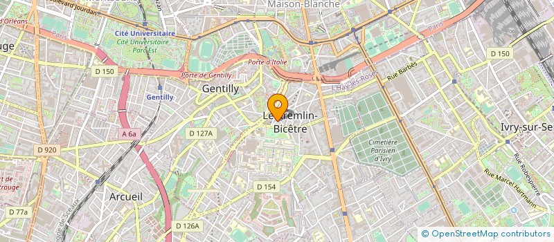 localisation de l'entreprise MADAME NHU NGUYEN  LE KREMLIN-BICETRE