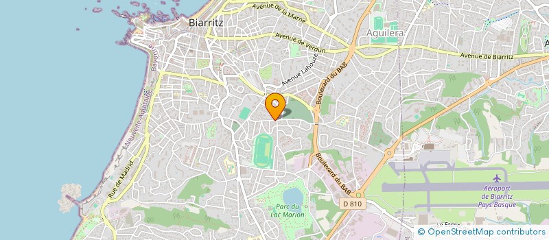 localisation de l'entreprise MADAME NHU-NGUYET VU  BIARRITZ