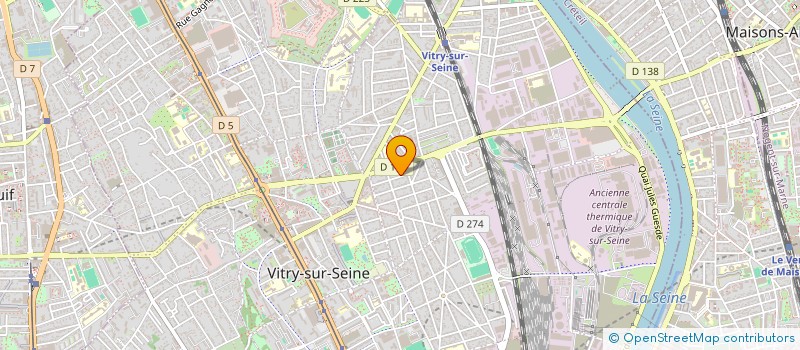 localisation de l'entreprise MADAME NHUNG PHAM THI  VITRY-SUR-SEINE