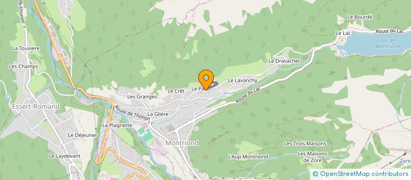 localisation de l'entreprise MADAME NIAMH ELIZABETH MAY GOODWIN  MONTRIOND