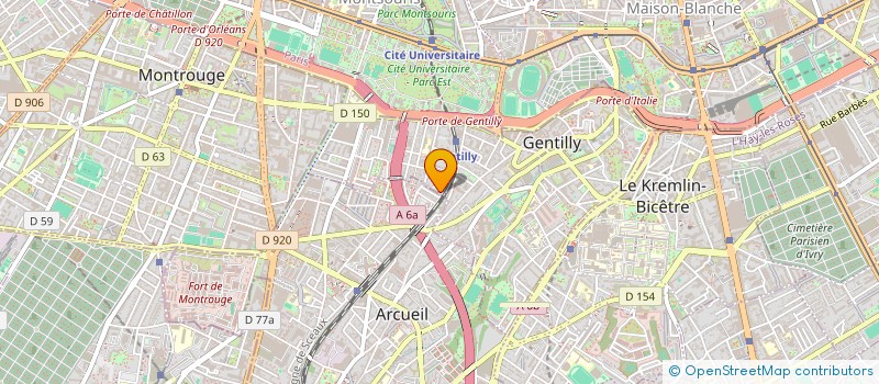 localisation de l'entreprise MADAME NIAMH MUNNELLY  GENTILLY