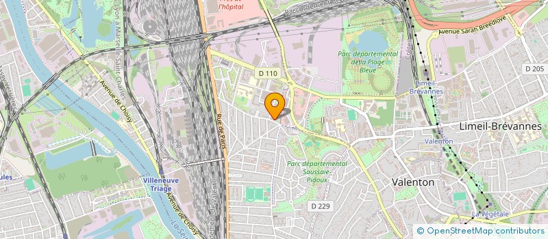 localisation de l'entreprise MADAME NIAMO CISSOKO  VILLENEUVE-SAINT-GEORGES