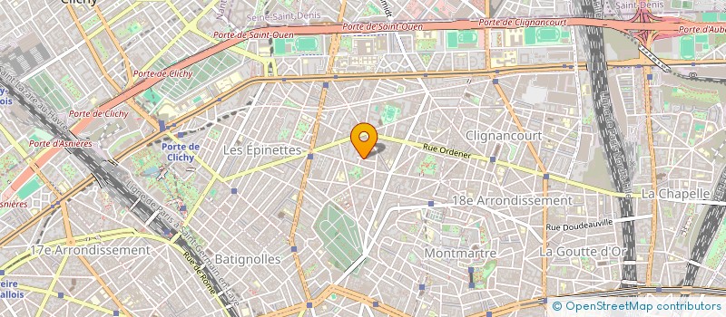 localisation de l'entreprise MADAME NIANNIAN ZHAO  PARIS