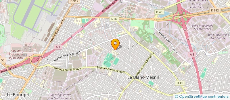 localisation de l'entreprise MADAME NIATOU CISSOKHO à LE BLANC-MESNIL