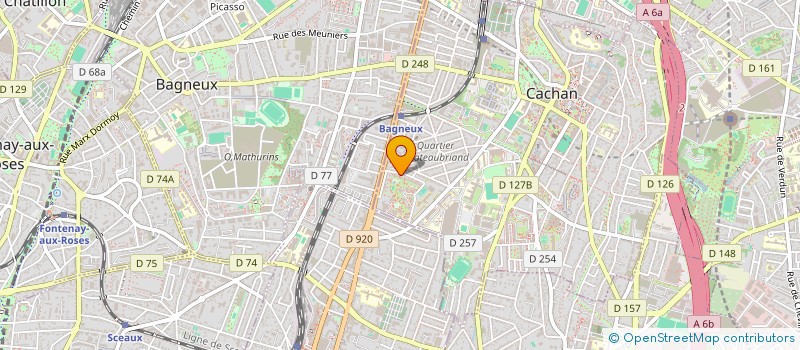 localisation de l'entreprise MADAME NIBELLE ZITOUNI à CACHAN