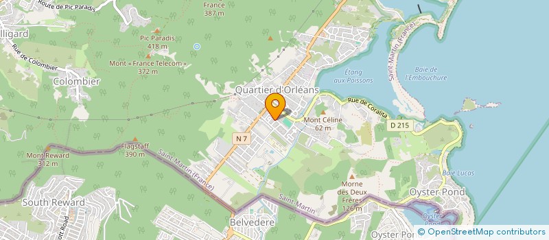 localisation de l'entreprise MADAME NICAISE JASARON  SAINT-MARTIN