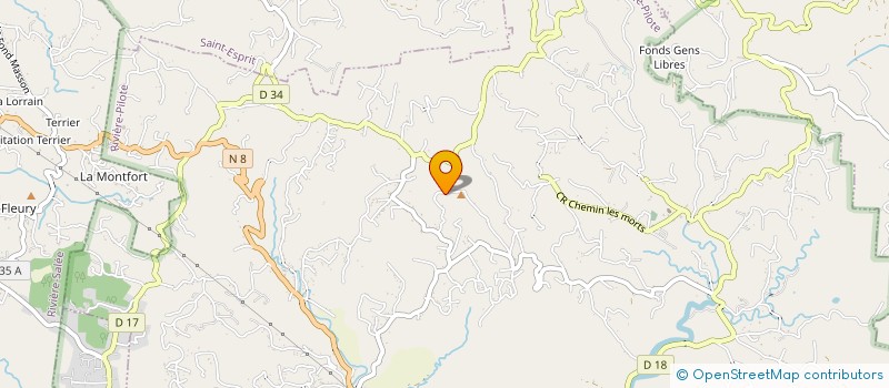 localisation de l'entreprise MADAME NICAISE MADKAUD  RIVIERE-PILOTE