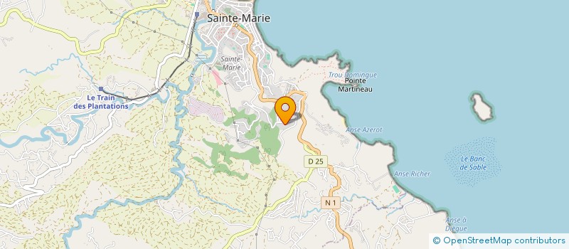 localisation de l'entreprise MADAME NICAISE REMY à SAINTE-MARIE