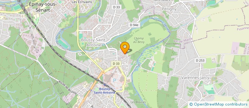 localisation de l'entreprise MADAME NICASIA CASIMIRO MATIAS  BOUSSY-SAINT-ANTOINE