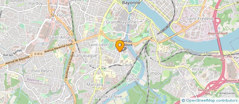 localisation de l'entreprise MADAME NICERINE DEHOUCHE à BAYONNE