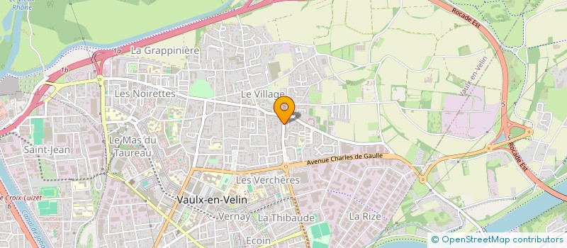 localisation de l'entreprise MADAME NICERINE MAHMOUL  VAULX-EN-VELIN